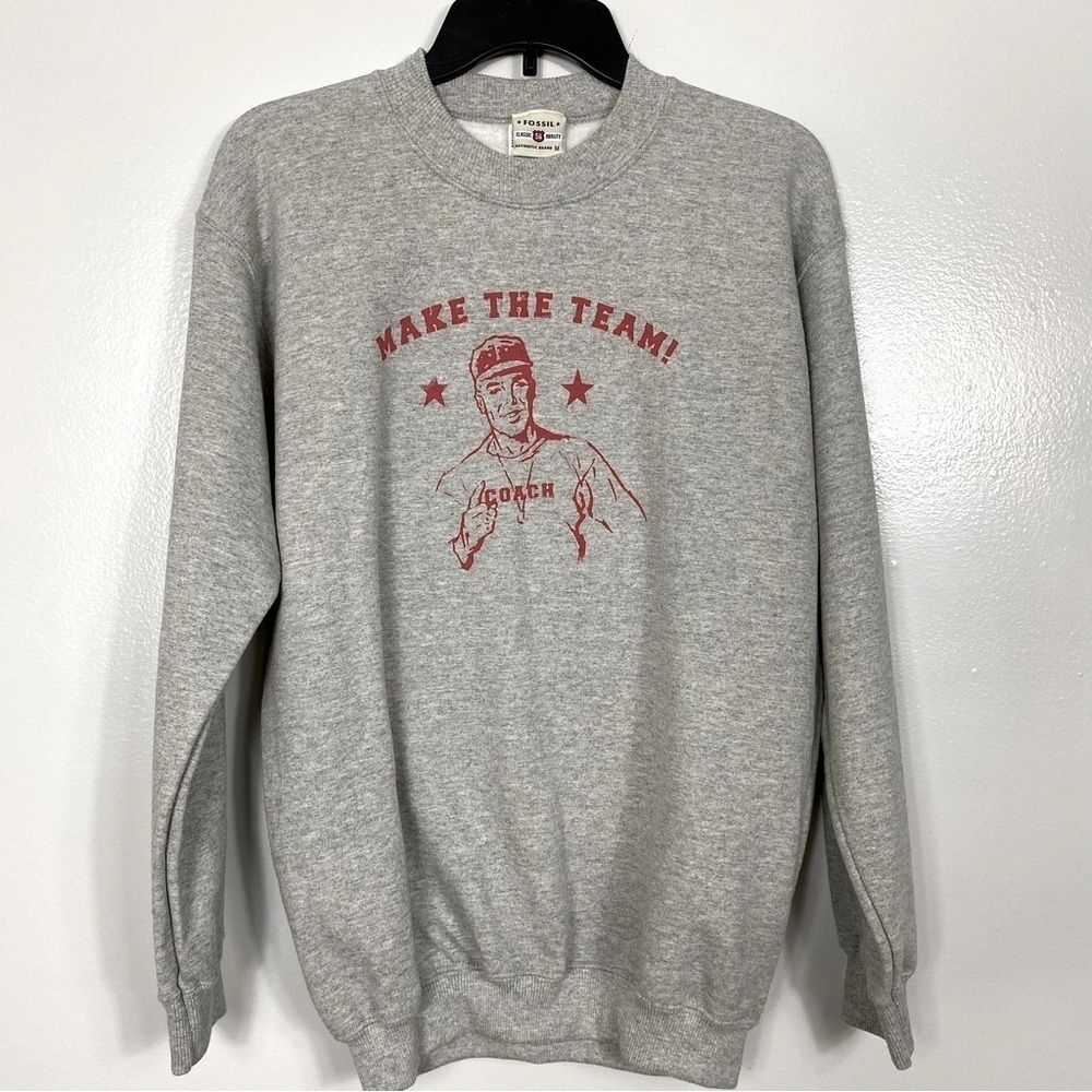 Fossil vintage Football nostalgia sweatshirt sz M